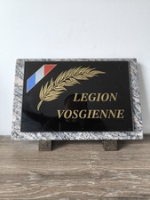 Plaque Militaire Souvenir - Légion Vosgienne - Funéraire