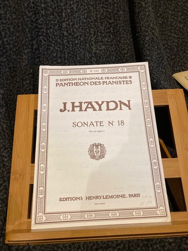 Haydn sonate sol - haydn,
