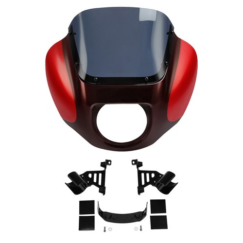 Front fairing windshield fit - front,