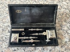 Ancienne Boite De Compas À Verge -SL Société Des Lunettes De Paris