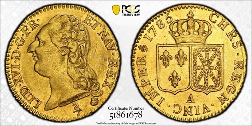 Louis xvi à - louis, d'or