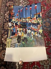 DESNOYER Affiche Avant La Lettre Les Joutes À SÈTE Hérault TBE Rarissime !