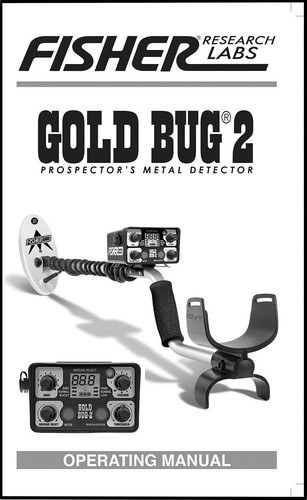 Fisher gold bug metal - fisher,