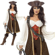 Costume De Fête De Pirate Pour Femmes Des Caraïbes Nouveau