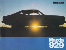 Catalogue Brochure Mazda 929 / Coupé 02/1976  Belgique en français