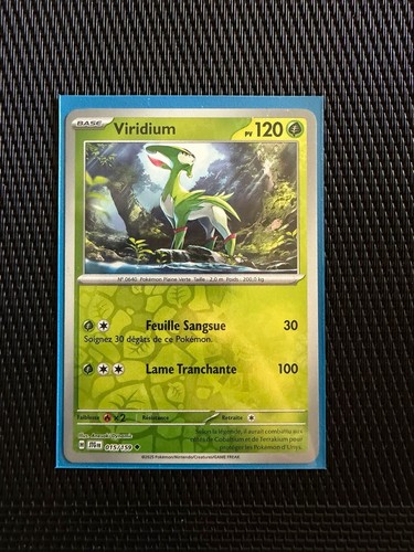 Carte pokemon viridium 015 - carte,