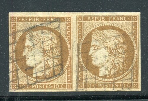 Superbe rare paire n 1 - &, de