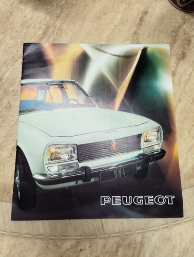 Peugeot 504 dépliant - 504,