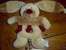 Doudou lapin hochet marron - doudou,