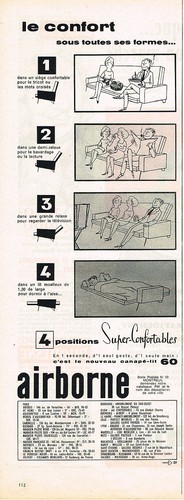 Publicite 1960 airborne - ,
