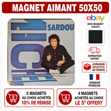 Magnet michel sardou 5x5 - magnet, v3