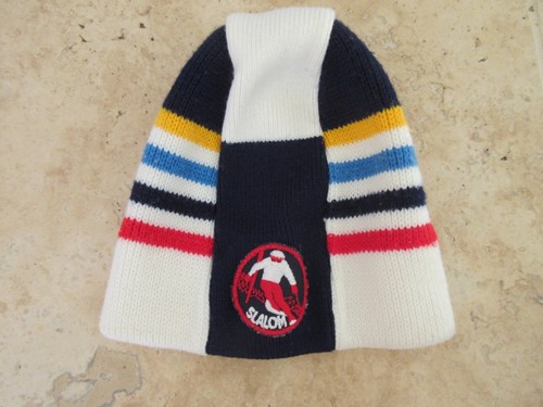Bonnet ski slalom - slalom, vintage