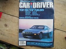 CAR DRIVER MAGAZINE 1979