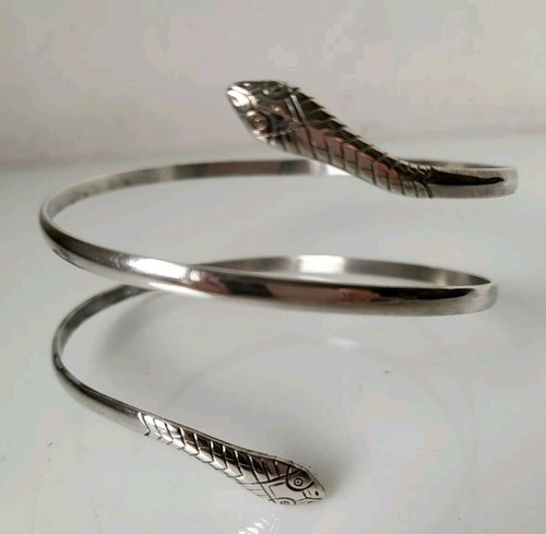 Double tete serpent bracelet - double,