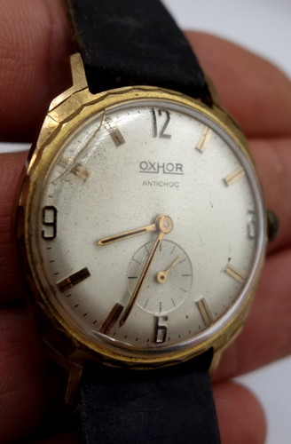 Montre oxhor doré antichoc - montre,