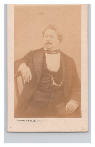 Cdv alexandre dumas - dumas, )