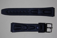 CALYPSO Bracelet pour montre bleu marine Vera Pelle 21 mm (46323)