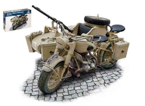 Italeri bmw r75 german - italeri,