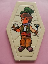 offert  SIX DE SAVOIE puzzle GAULOIS  petits gourmands a travers les ages