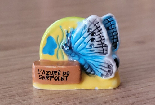 Fève papillon l azuré du - papillon,