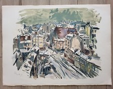 Lithographie Fernand HERBO Signée 11/190