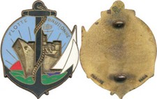 Insigne Prytanée National Militaire - Flotte Brutionne - Fraisse Paris