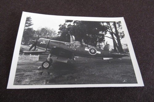Photo avion vought f4u - avion,
