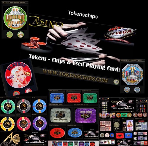Poker casinos chips jetons - casinos, &