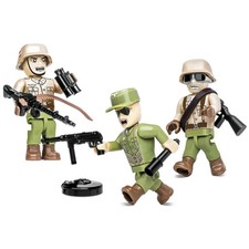 DESTOCKAGE COBI   3 FIGURINES