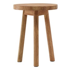 Tabouret bar teck - en,