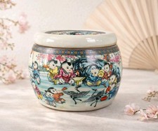 Pot couvert porcelaine Chine