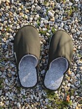Men Slippers, Handmade Linen Bamboo Slippers with Cinnamon aroma