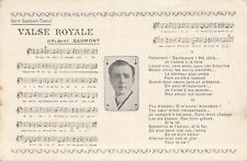 CP ILLUSTREE VALSE ROYALE - PAROLES MUSIQUE - 98445