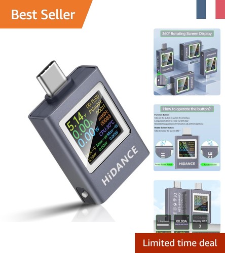 Testeur usb 50v 12a - c,