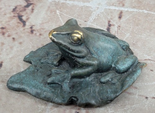 Sculpture grenouille de - grenouille, et