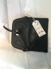 Sac cuir naturel grainé  Kaporal noir neuf avec étiquette.