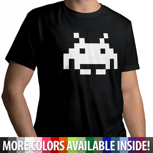 Space invader bit - 8, retro