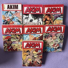 AKIM :  LOT DE 7 ALBUM BD