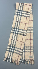 Magnifique écharpe vintage  " BURBERRY "