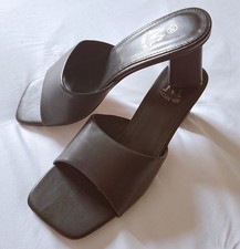 mules femme simili cuir