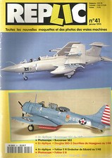 REPLIC N°41 BUCCANEER SB2 / DOUGLAS SBD-3 DAUNTLESS / FOKKER E III EINDECKER 