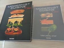 ? Modernist Cuisine at Home TASCHEN ( COMME NEUF ) 2 LIVRES !!!!! EN FRANÇAIS