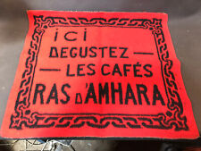 Ancien tapis de carte de