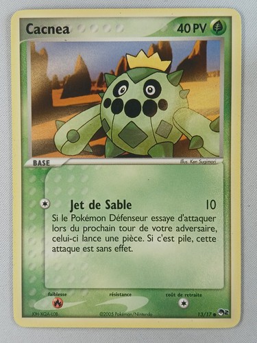Carte pokémon cacnea pop2 - carte,