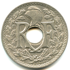 25 centimes Lindauer 1914 souligné n°1668