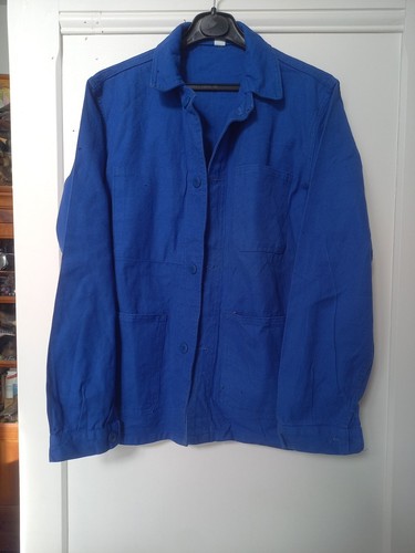 Veste bleu travail - bleu,