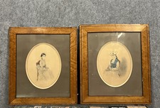 Warin 1874 : paire de dessins