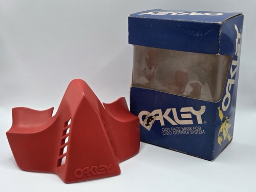 Oakley face mask red - 0/21,
