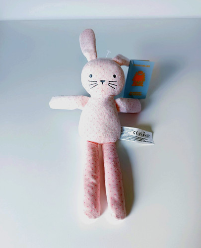 Peluche doudou lapin rose - peluche/doudou,