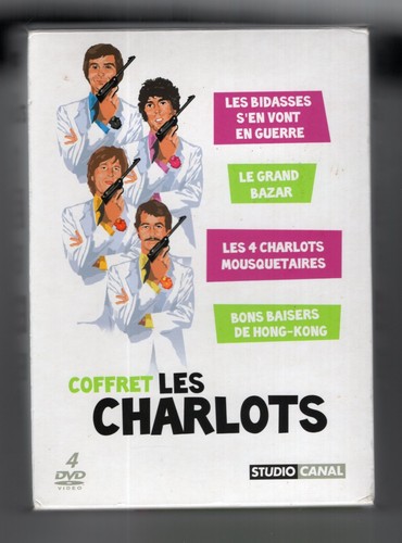 Les charlots coffret dvds - charlots, 4x